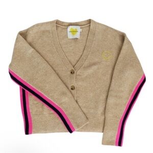 Kerri Rosenthal Nomad Mr Smiley Face Cashmere Sweater